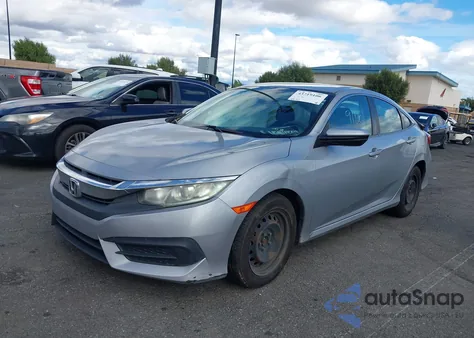 2016 Honda Civic Lx z USA, uszkodzony, nr VIN 2HGFC2F54GH553743